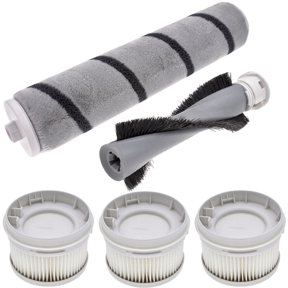HEPA Filter Mite Removal Rolling Brush for Xiaomi Mijia 1C SCWXCQ02ZHM Handheld Wireless Vacuum Cleaner Parts Accessories