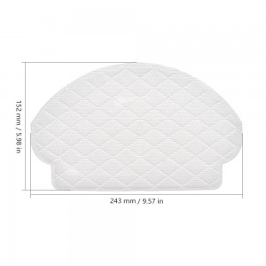 Disposable Mopping Cloths Pads for Ecovacs Deebot 920 950 T5 T8 T8 aivi Robot Vacuum Cleaner Parts Accessories
