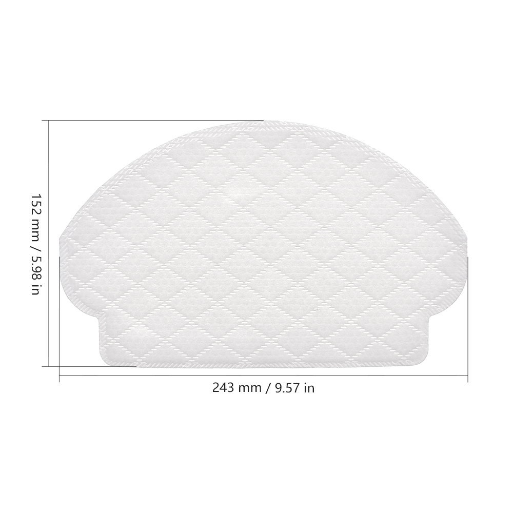 Disposable Mopping Cloths Pads for Ecovacs Deebot 920 950 T5 T8 T8 aivi Robot Vacuum Cleaner Parts Accessories