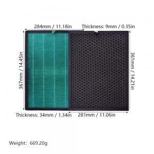 AP-1220B Airmega Jet Air Purifier Filter Replacement for Coway Air Purifier