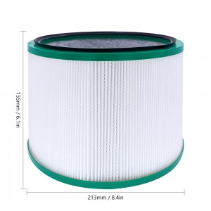 HEPA Filters for Dysons DP01 DP02 HP01 HP02 Pure Cool Link Desk Air Purifier 968125-03 Vacuum Cleaner Parts Accessories