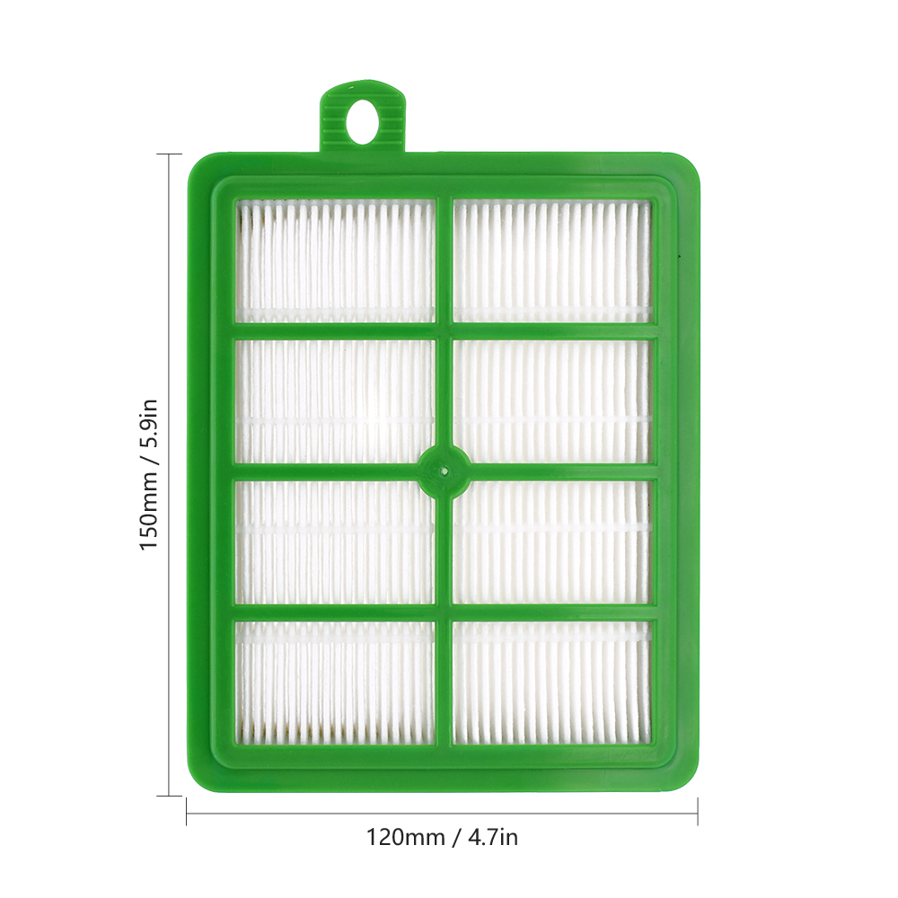 Green HEPA Filter For Philips H13 H12 FC9150 FC9199 FC9071 FC8038 FC8204 FC9262 Vacuum Cleaner Parts Accessories