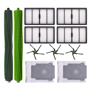 Roomba S9+ Maintenance Set Main Brush Side Brush Filter Dust Bag for iRobot Vacuum Cleaner Parts Replacement Usage