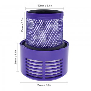 Replacement Post Filters for Dyson V10 Cyclone Series, V10 Absolute, V10 Animal, V10 Total Clean parts