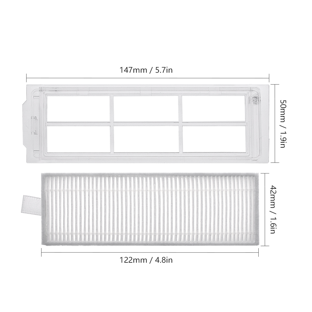 HEPA Filters for Xiaomi Mijia Viomi V2 Robot Vacuum Cleaner Replacement Parts Accessories