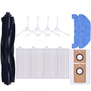 Main Side Brush HEPA Filter Mop Dust Bag for Neabot NoMo Q11 Robot Vacuum Cleaner RS0030W Spare Parts Accessories