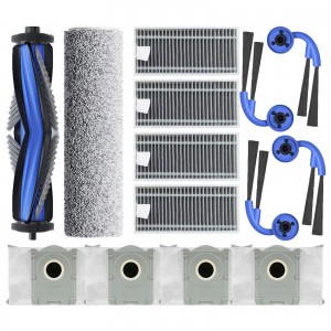 Main Roller Brush Filter Side Brush Dust Bag for ecovacs deebot X9 PRO OMNI Robot Vacuum Replacement Accessories