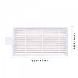 HEPA Filter For Ecovacs CR130 CR120 CEN540 CEN250 ML009 Sweeper Robot Vacuum Cleaner Parts Accessories
